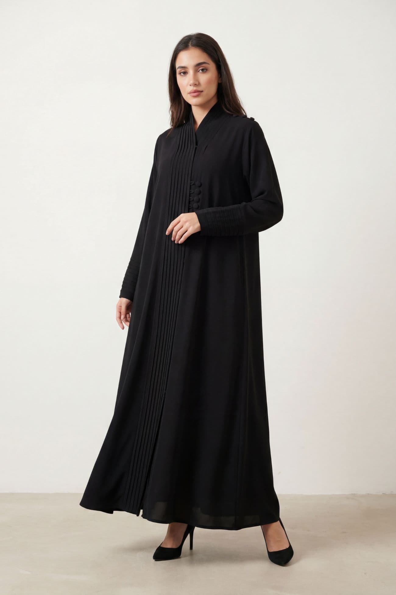 Classic Pleated Abaya