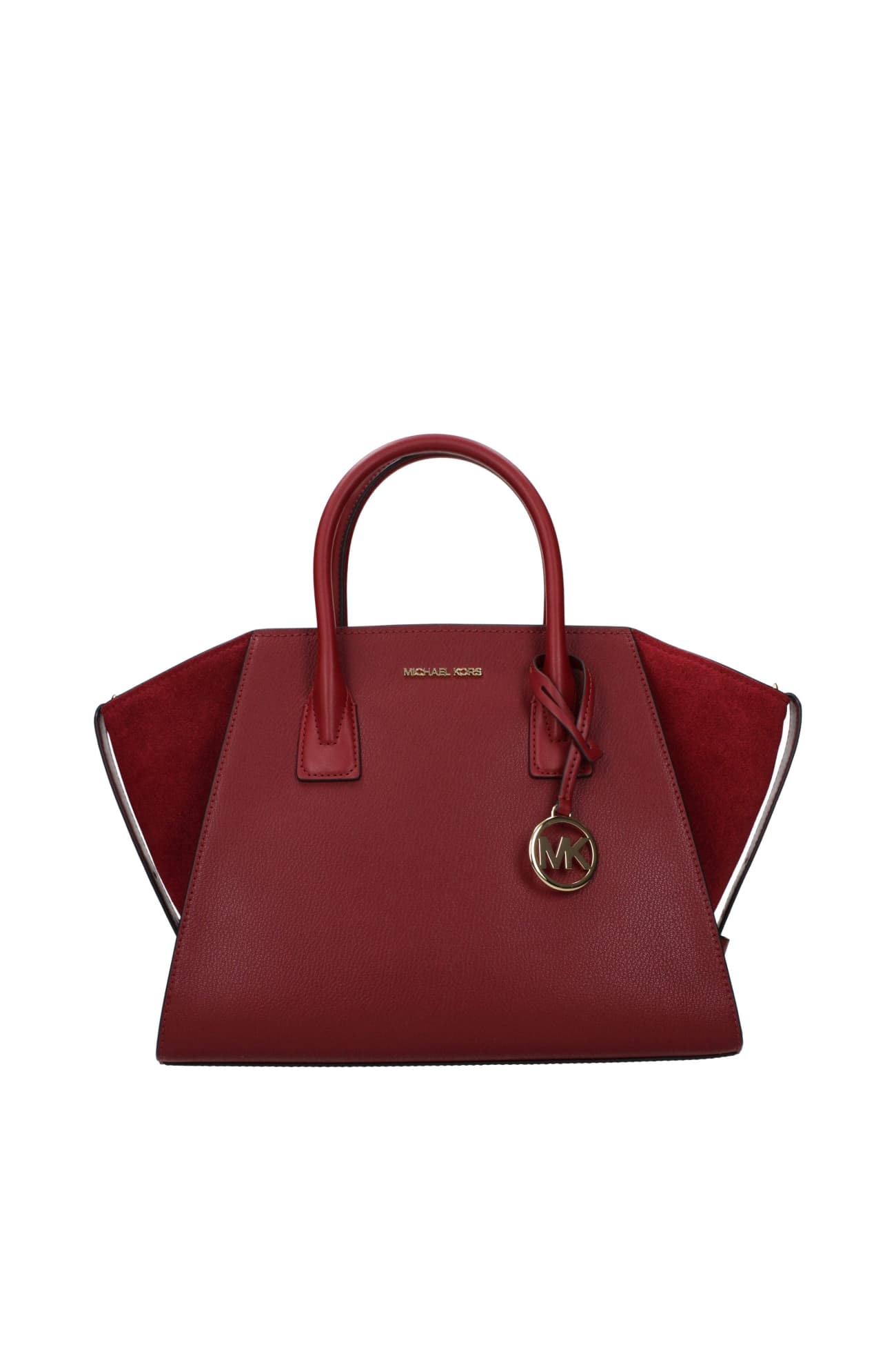 Michael Kors Red Leather Handbag