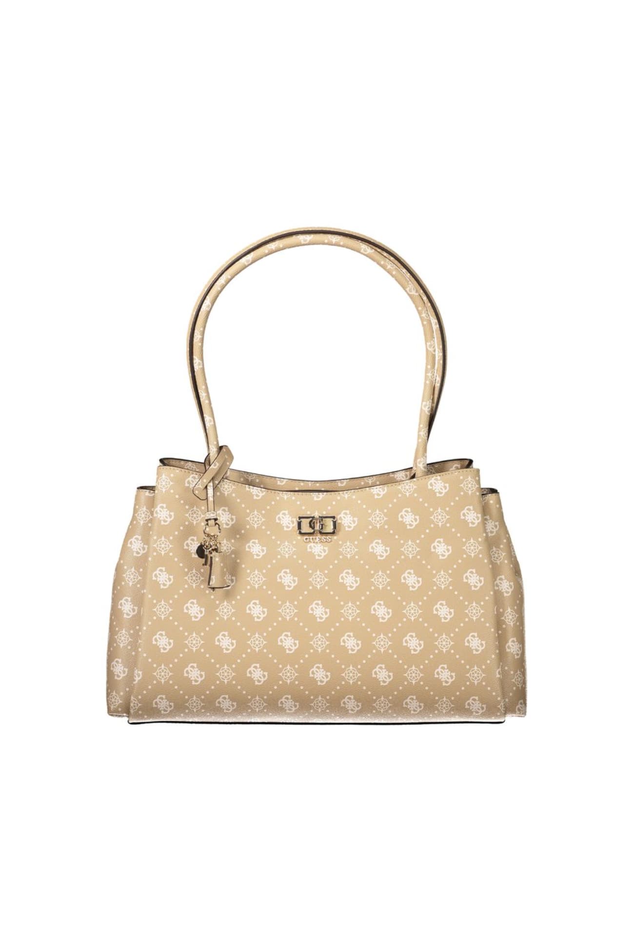 Guess Jeans Beige Polyurethane Women Handbag — Beige 3
