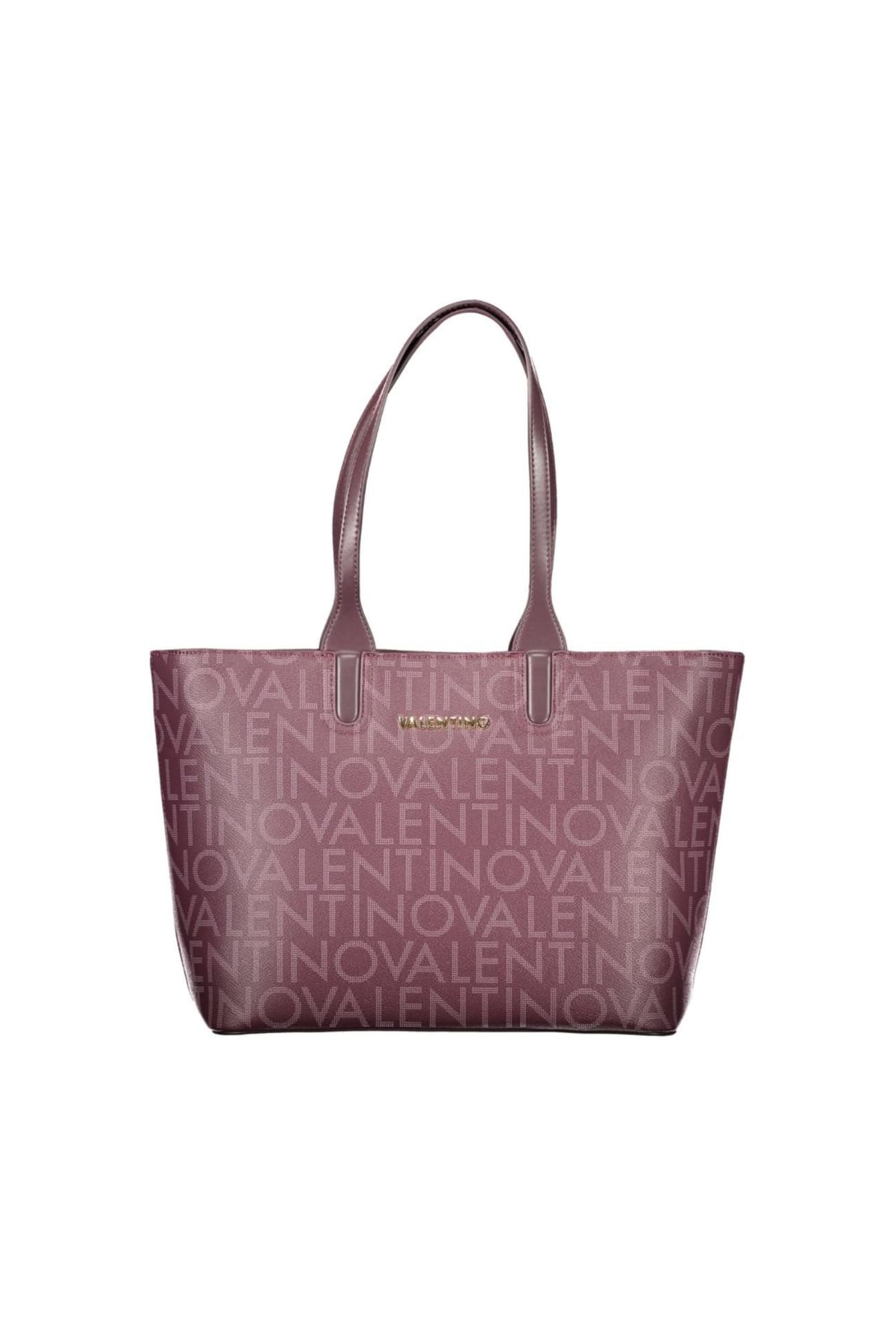 Mario Valentino Rosso Polyurethane Women's Bag with Handles