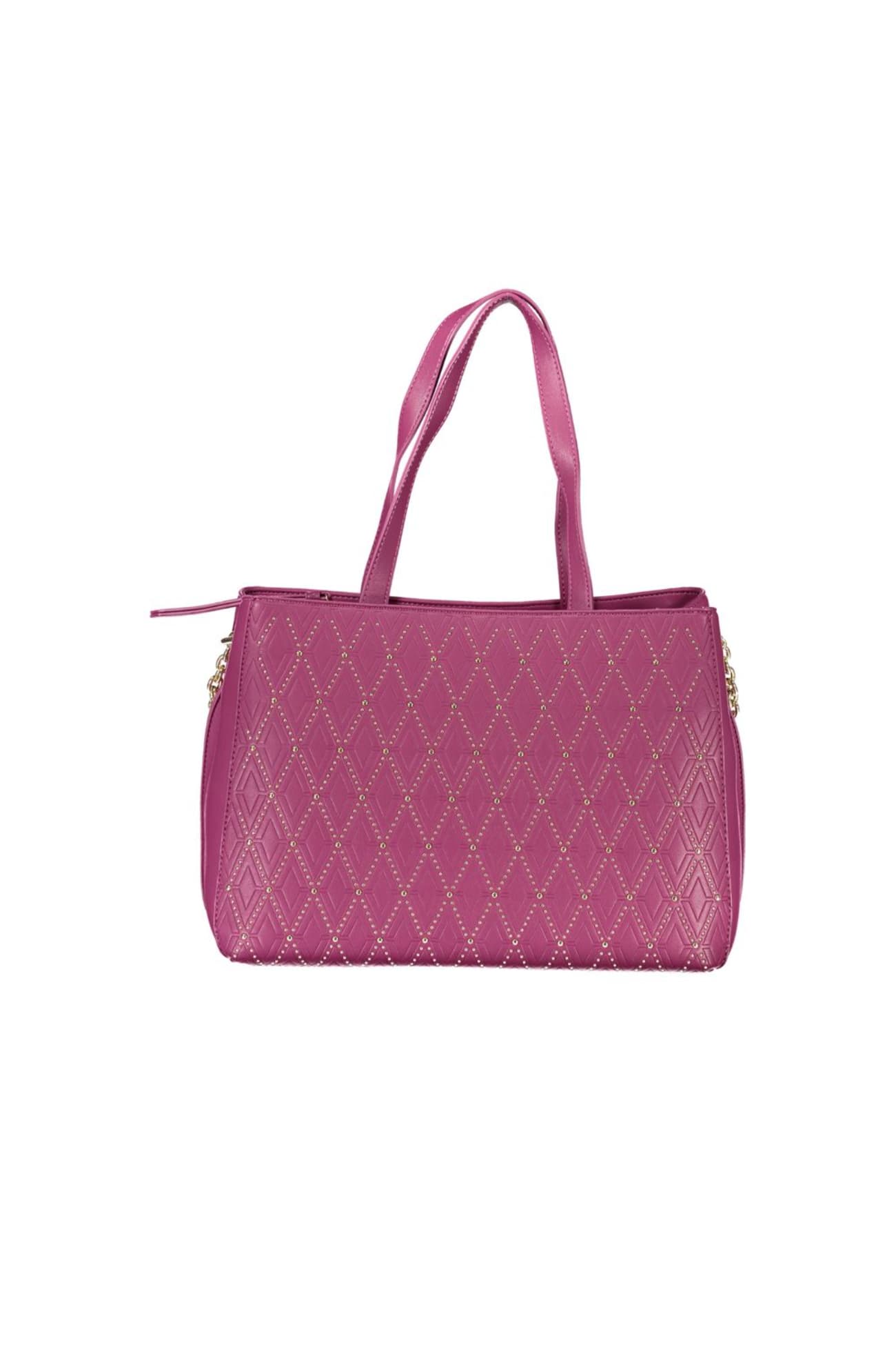 Mario Valentino Purple Polyurethane Women's Bag