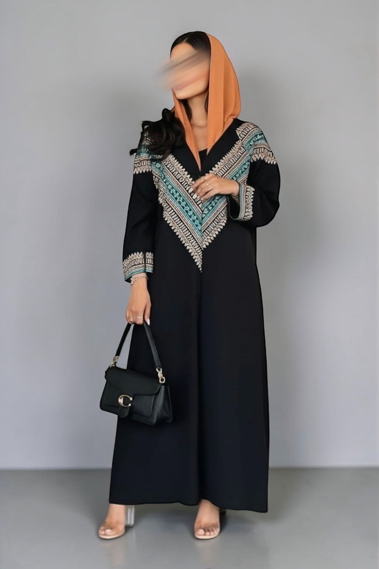 كريب بحريني تطريز