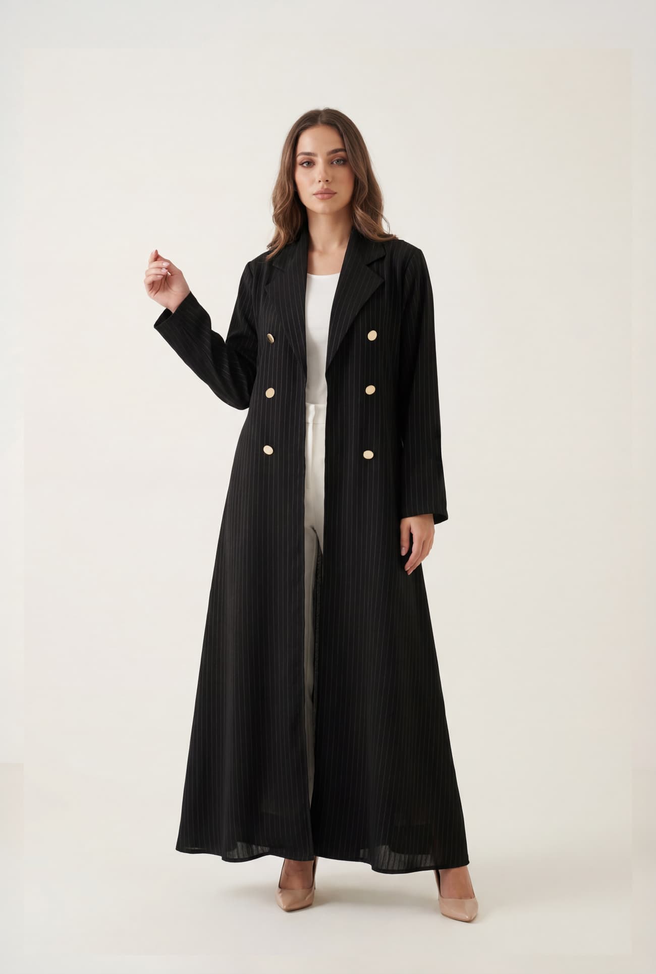 Noor Black Balzer Abaya