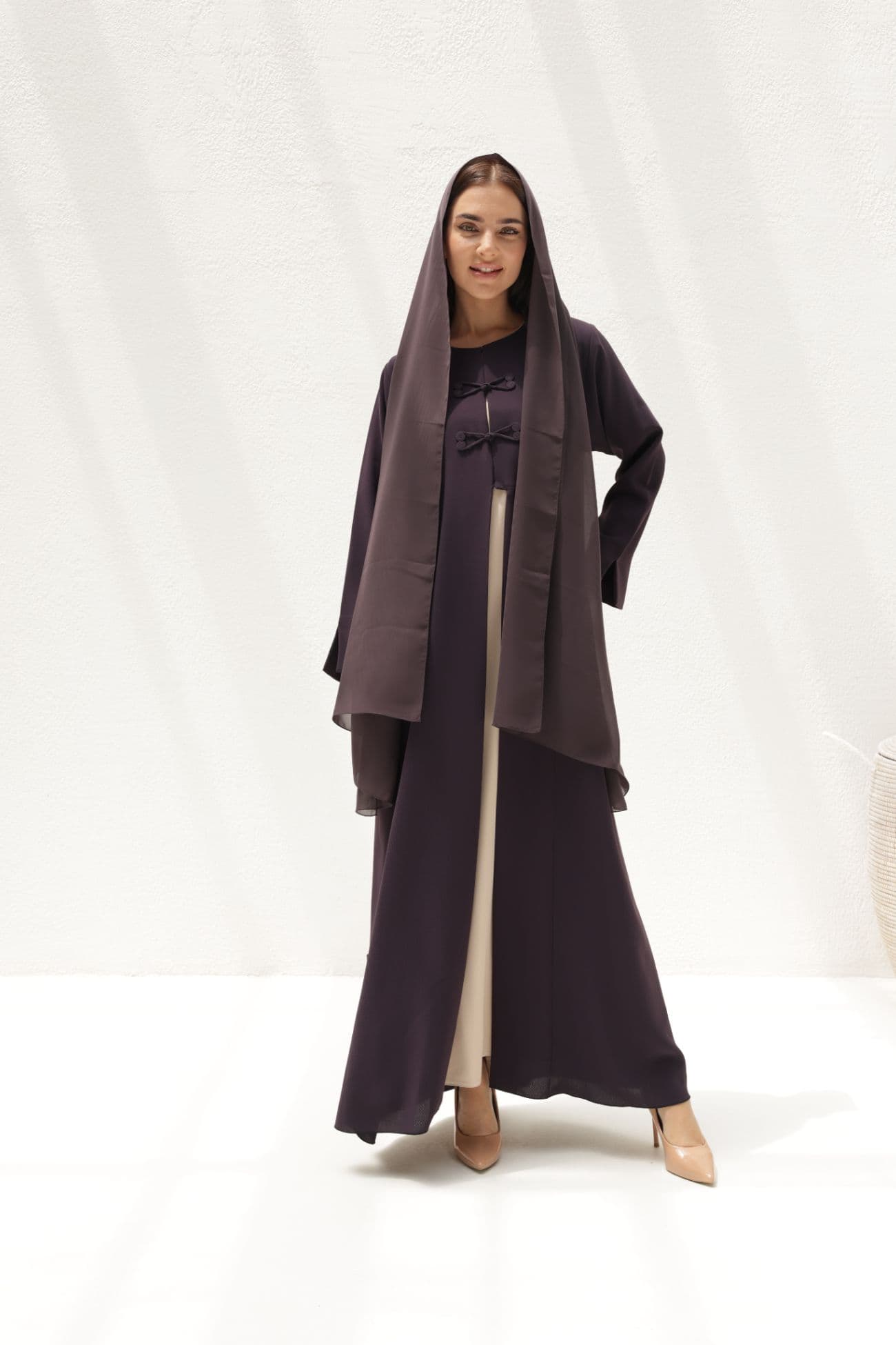 Royal Violet Abaya