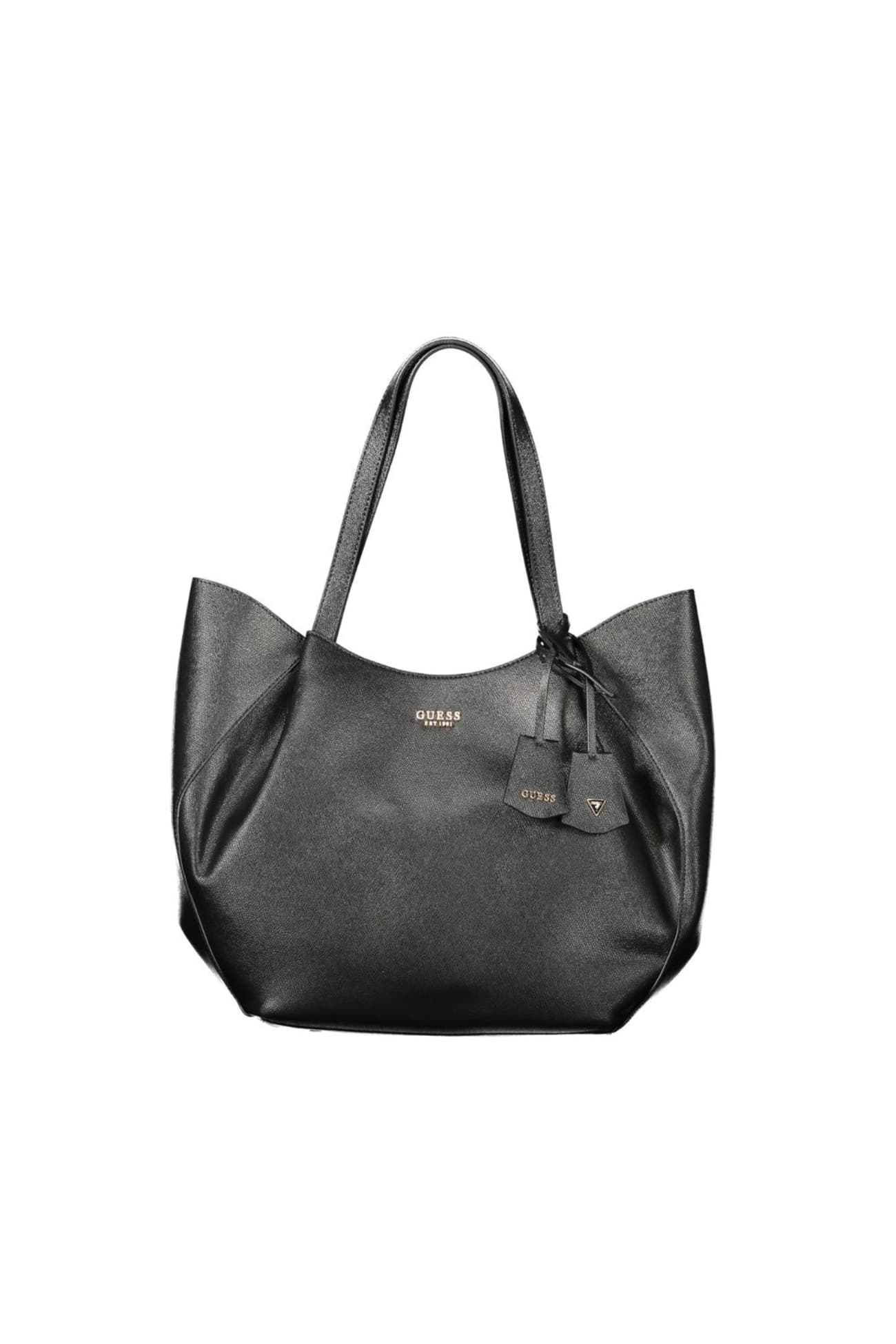 Guess Jeans Nero Poliuretano Women Handbag — Black 3