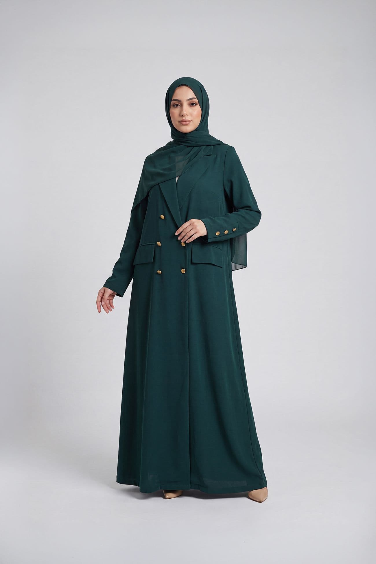 عباية خضراء