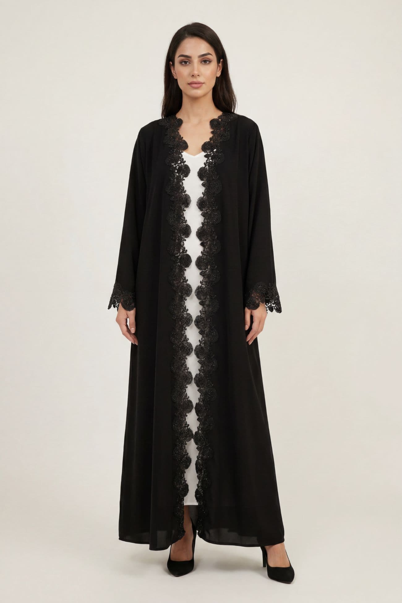 abaya nidha — Black 2