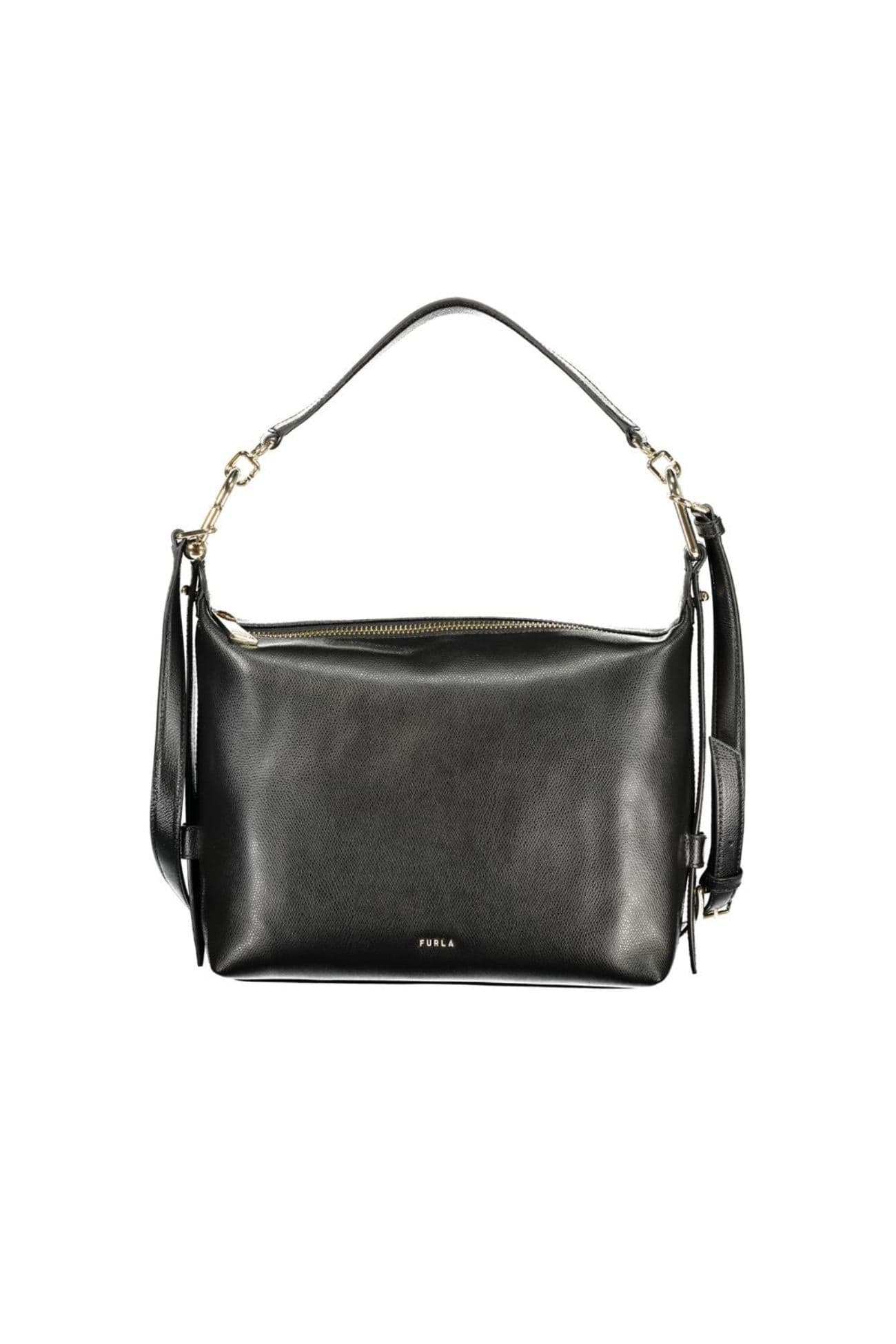Furla Nero Leather Women Bag